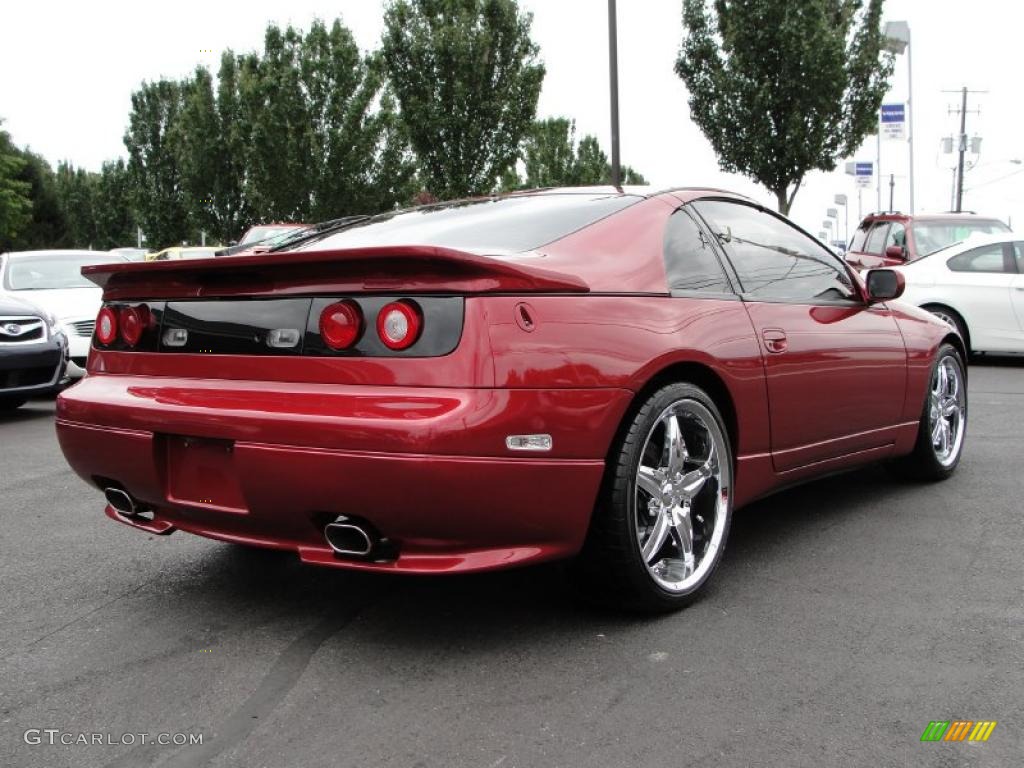 1990 300ZX GS - Cherry Red Pearl / Black photo #6