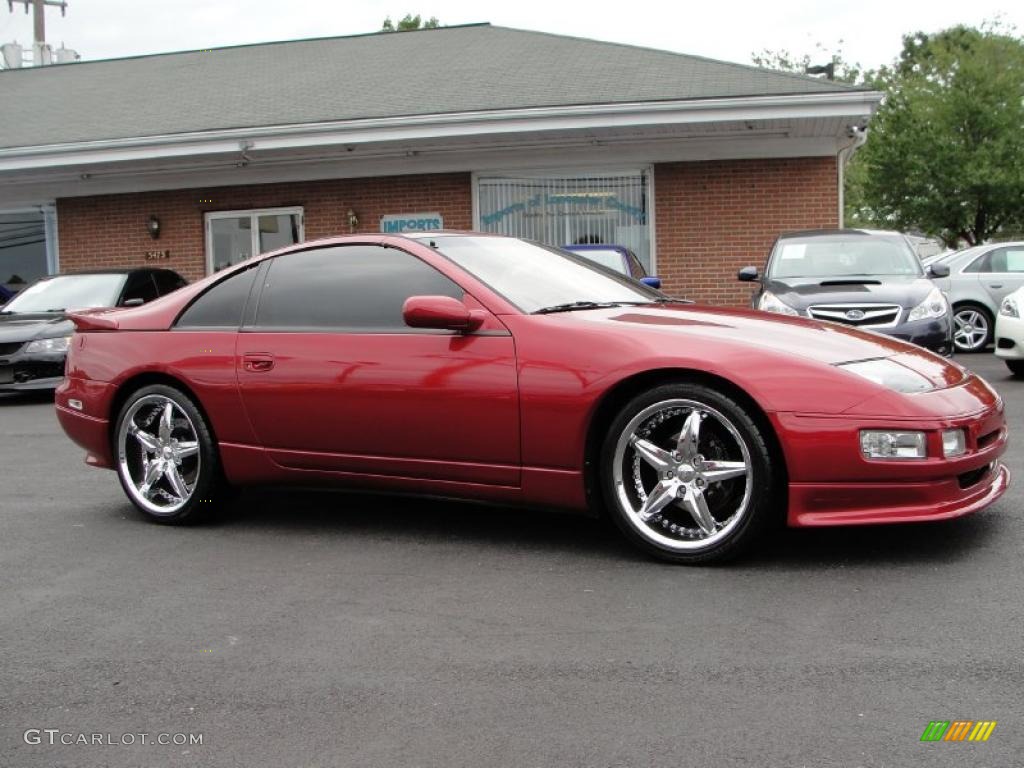 1990 300ZX GS - Cherry Red Pearl / Black photo #22