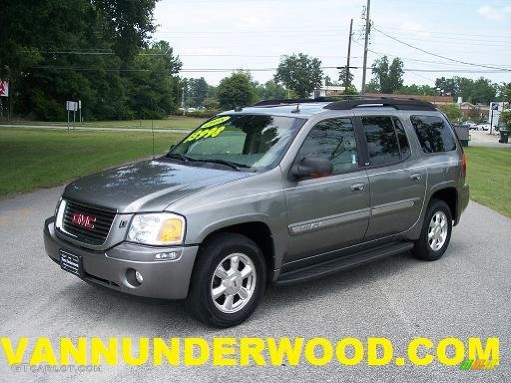 2005 Envoy XL SLT 4x4 - Steel Grey Metallic / Light Gray photo #1