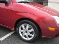 2005 Sangria Red Metallic Ford Focus ZX4 SE Sedan  photo #4