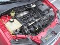 2005 Sangria Red Metallic Ford Focus ZX4 SE Sedan  photo #10
