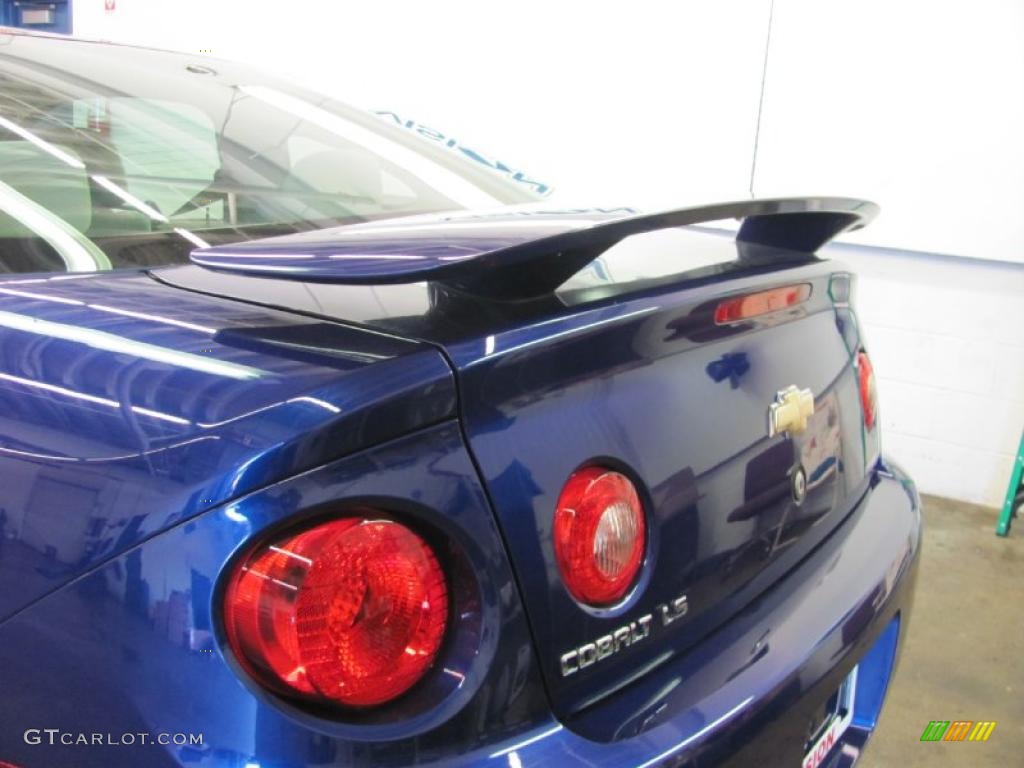 2007 Cobalt LS Coupe - Laser Blue Metallic / Gray photo #13