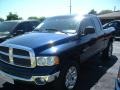 2002 Patriot Blue Pearlcoat Dodge Ram 1500 SLT Quad Cab 4x4  photo #1