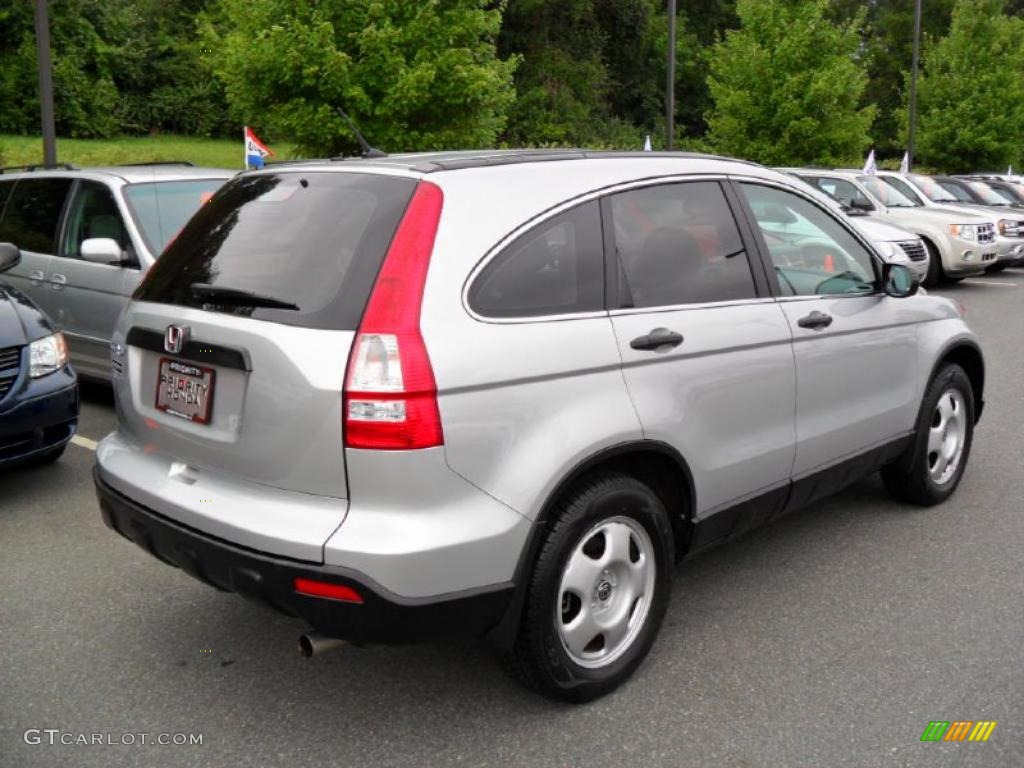 2009 CR-V LX - Alabaster Silver Metallic / Gray photo #5