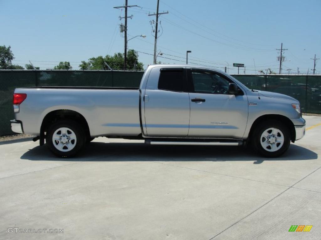 2008 Tundra SR5 Double Cab - Silver Sky Metallic / Graphite Gray photo #2