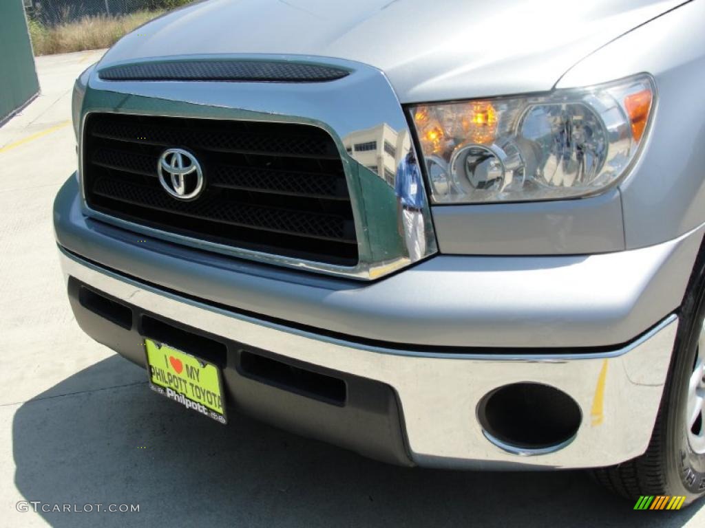 2008 Tundra SR5 Double Cab - Silver Sky Metallic / Graphite Gray photo #11