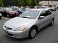 2003 Satin Silver Metallic Honda Accord LX Sedan  photo #1