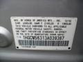 2003 Satin Silver Metallic Honda Accord LX Sedan  photo #6