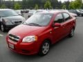 Sport Red - Aveo LS Sedan Photo No. 1