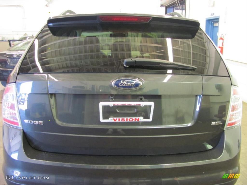 2007 Edge SEL Plus - Carbon Metallic / Camel photo #17