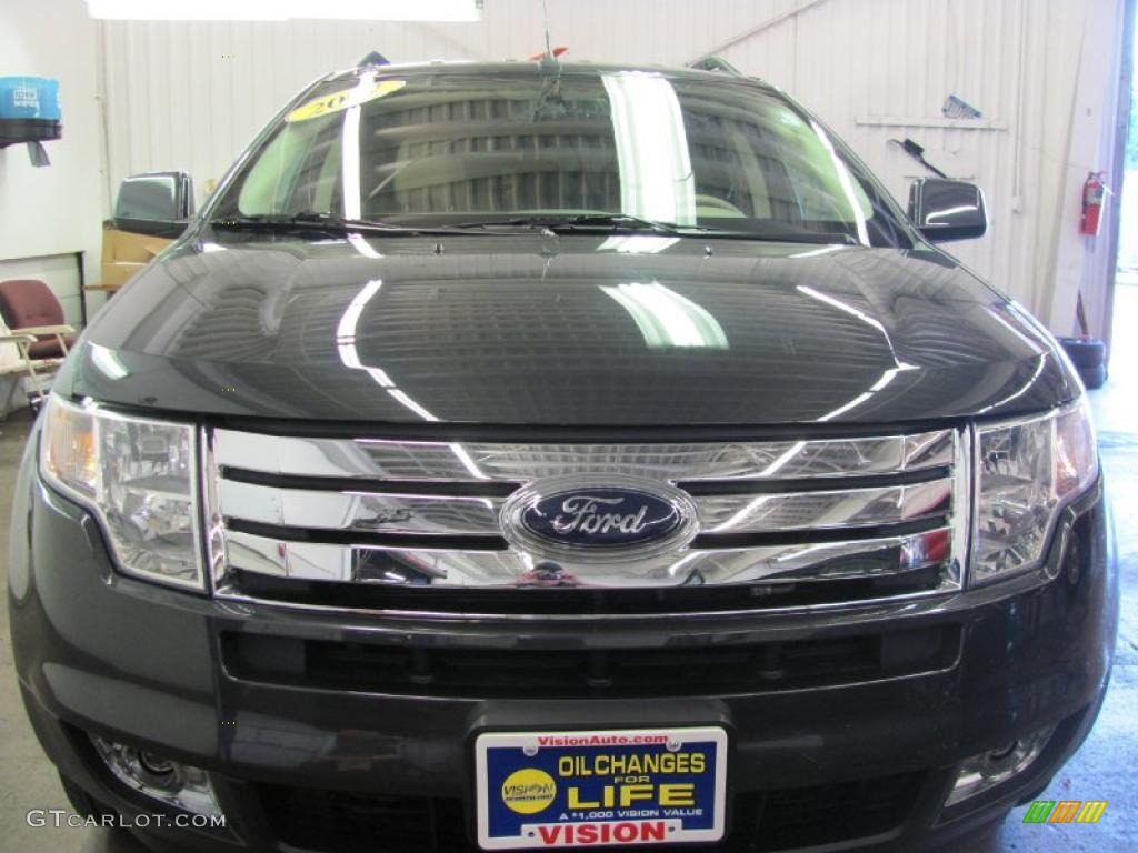 2007 Edge SEL Plus - Carbon Metallic / Camel photo #19