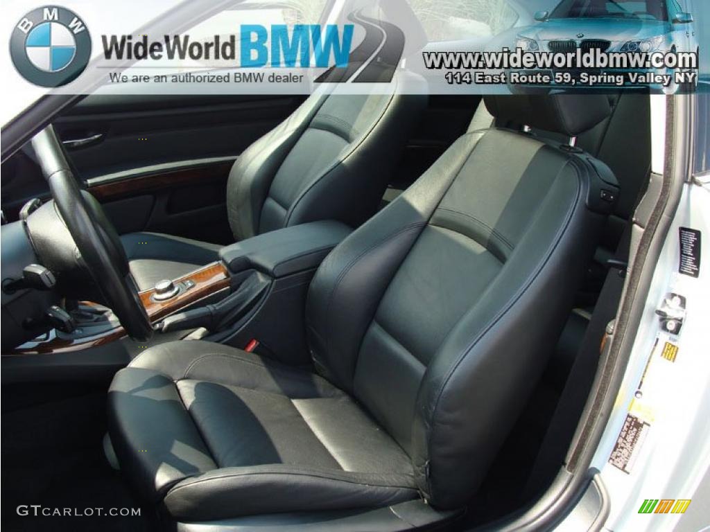 2007 3 Series 328i Coupe - Titanium Silver Metallic / Black photo #11