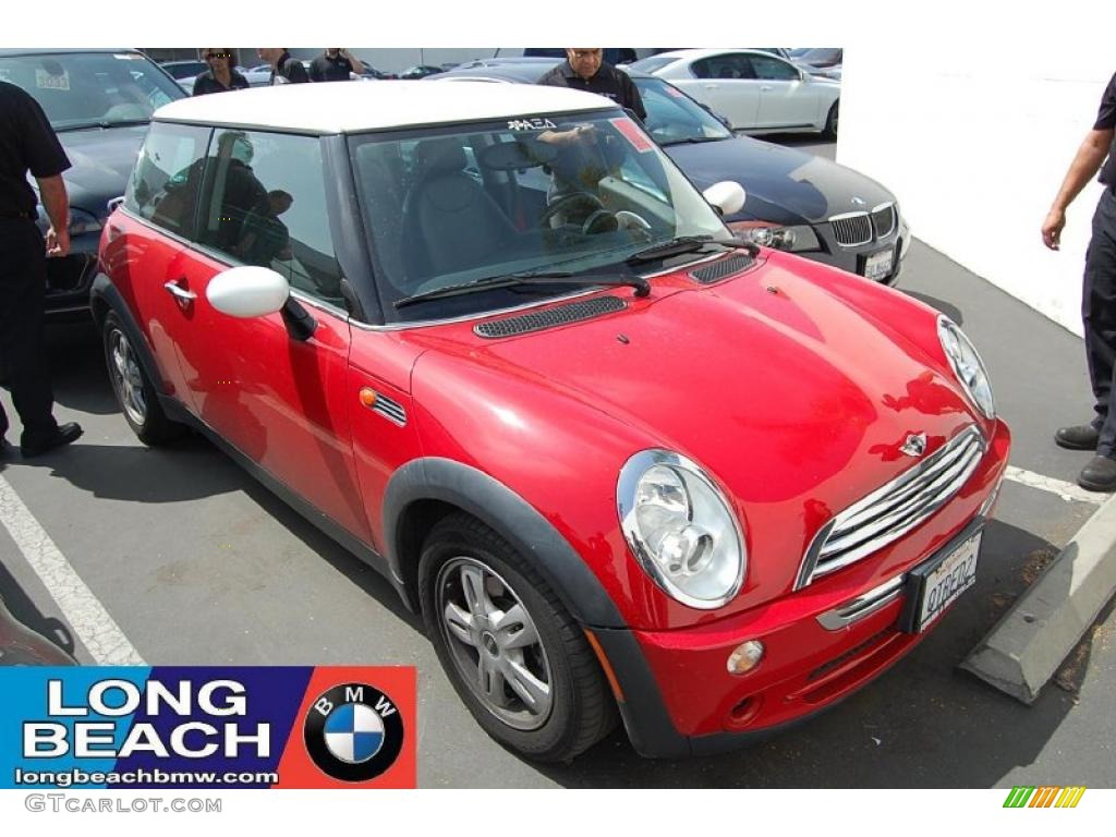 2006 Cooper Hardtop - Chili Red / Black/Panther Black photo #1