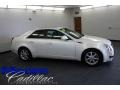 2009 White Diamond Tri-Coat Cadillac CTS 4 AWD Sedan  photo #2