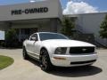 2005 Performance White Ford Mustang V6 Premium Coupe  photo #1
