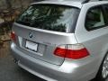 2008 Titanium Silver Metallic BMW 5 Series 535xi Sports Wagon  photo #17