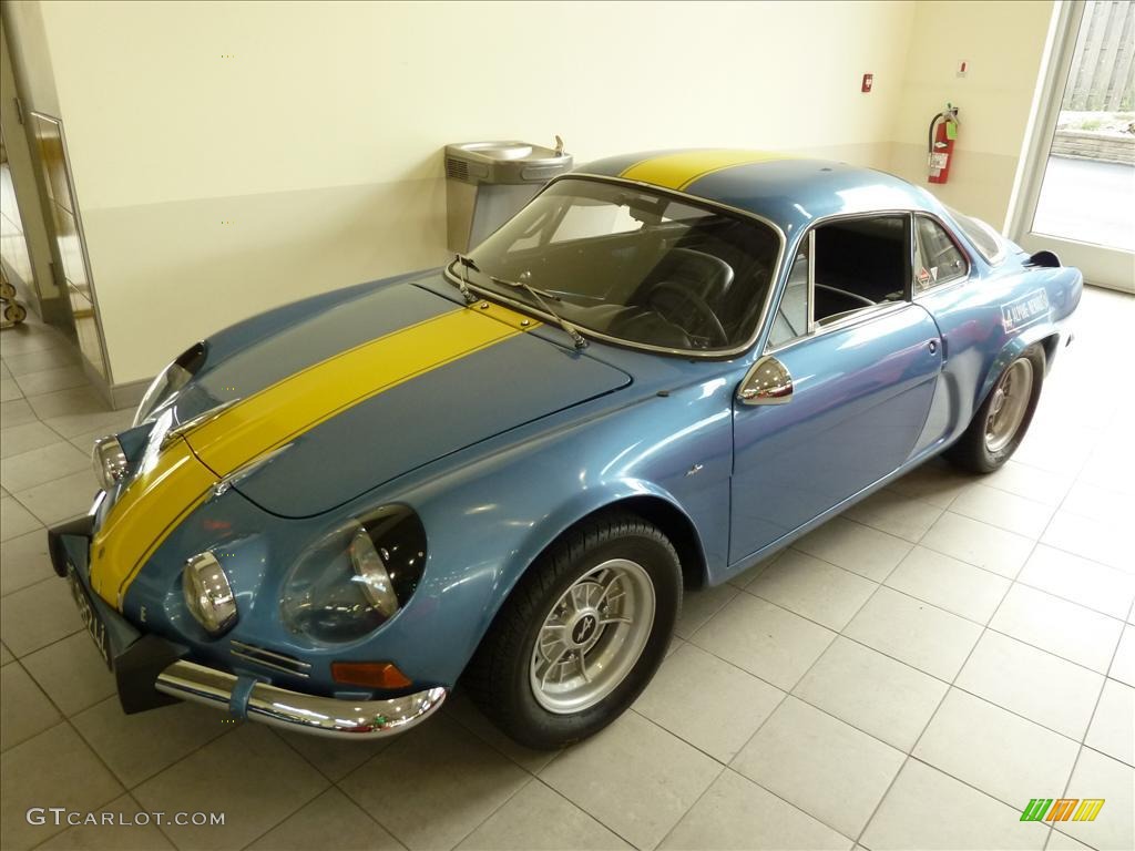 Light Blue Metallic 1969 Renault Alpine A110 Berlinette 1300 Coupe Exterior Photo #33988740