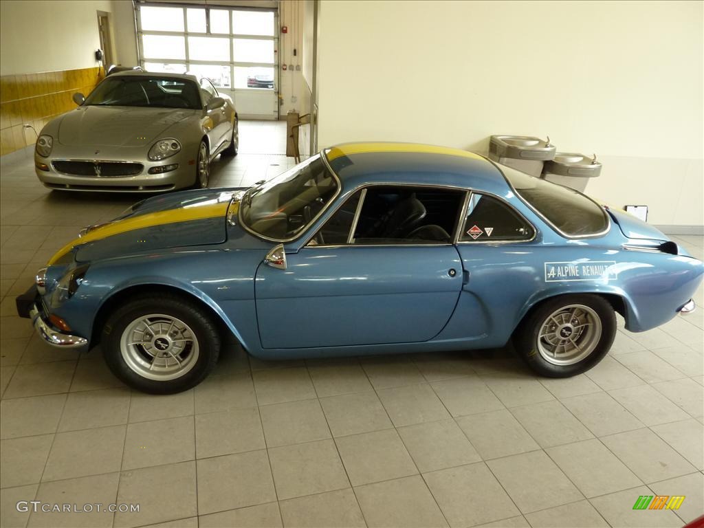 Light Blue Metallic 1969 Renault Alpine A110 Berlinette 1300 Coupe Exterior Photo #33988748