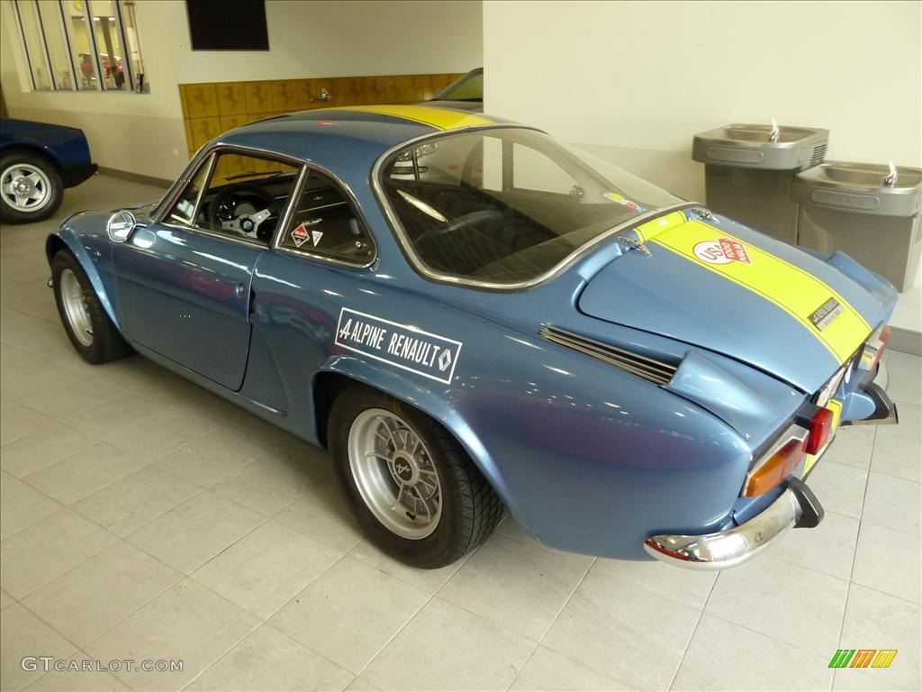 Light Blue Metallic 1969 Renault Alpine A110 Berlinette 1300 Coupe Exterior Photo #33988752