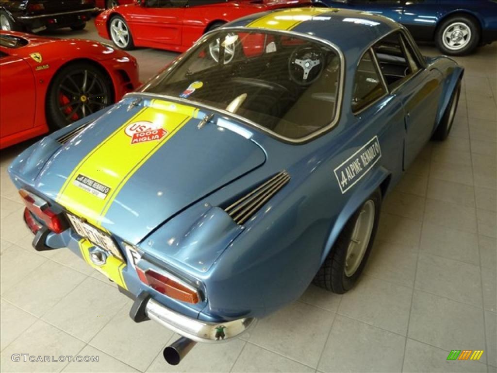 Light Blue Metallic 1969 Renault Alpine A110 Berlinette 1300 Coupe Exterior Photo #33988760