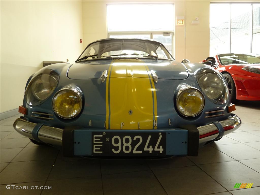 Light Blue Metallic 1969 Renault Alpine A110 Berlinette 1300 Coupe Exterior Photo #33988820