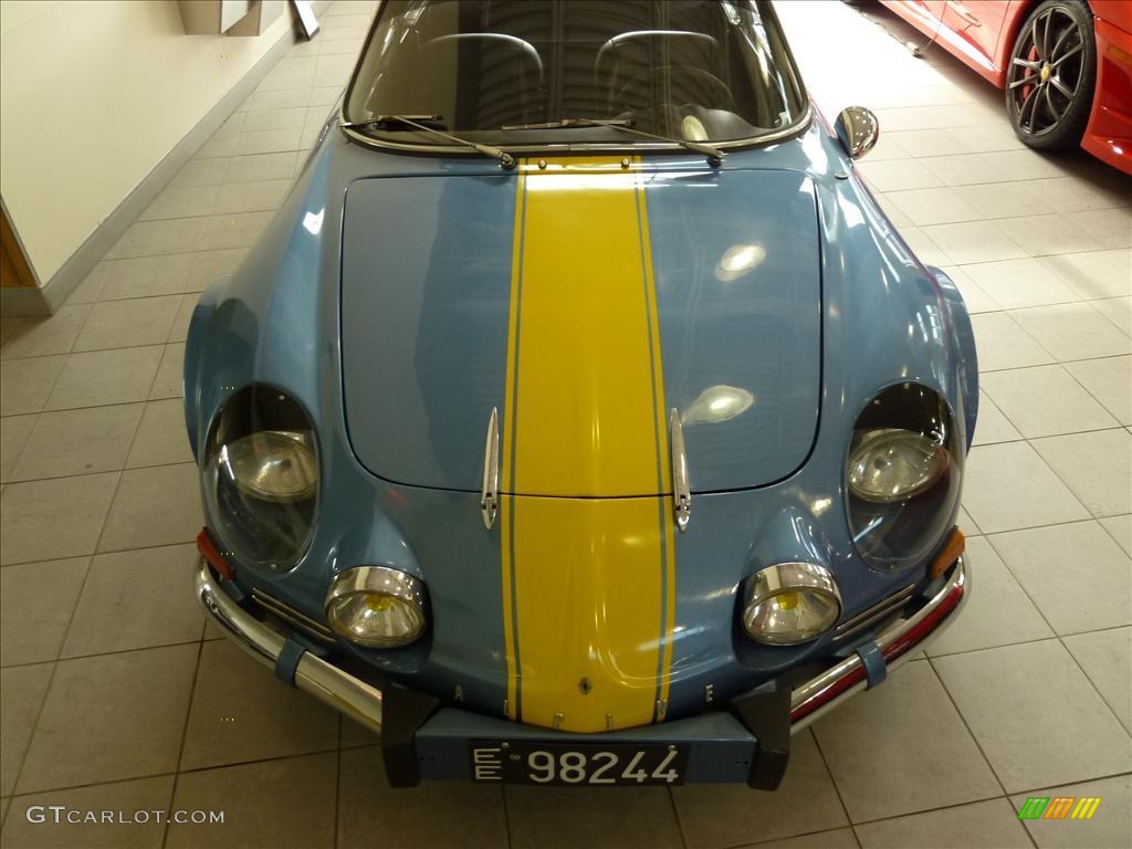 Light Blue Metallic 1969 Renault Alpine A110 Berlinette 1300 Coupe Exterior Photo #33988844