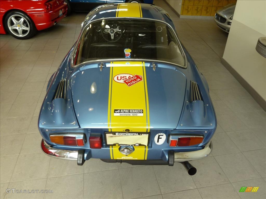 Light Blue Metallic 1969 Renault Alpine A110 Berlinette 1300 Coupe Exterior Photo #33988916