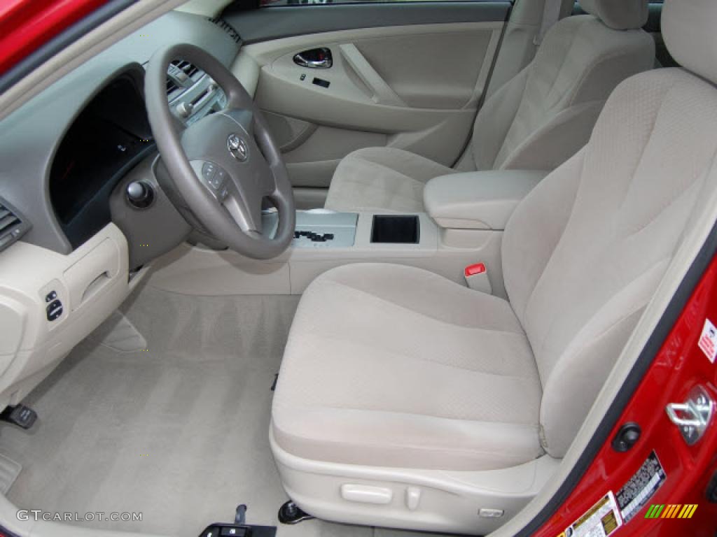 2008 Camry LE - Barcelona Red Metallic / Bisque photo #16