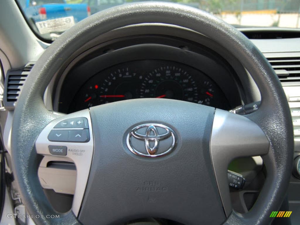 2008 Camry LE V6 - Classic Silver Metallic / Ash photo #17