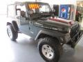 2004 Shale Green Metallic Jeep Wrangler Rubicon 4x4  photo #1