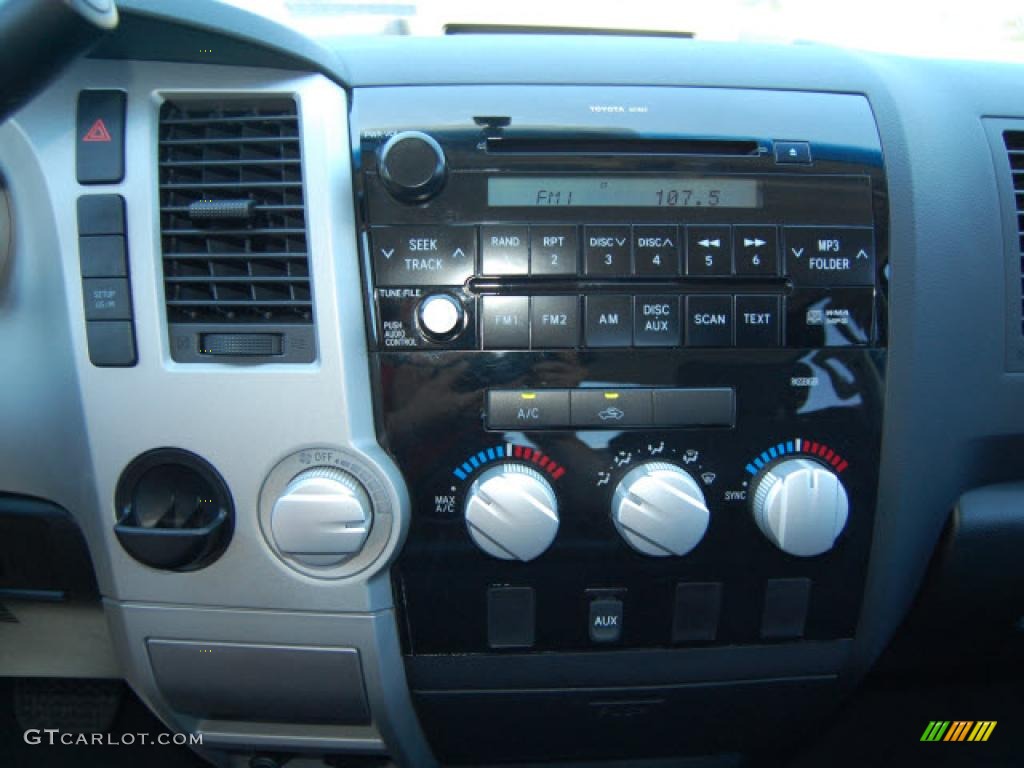 2008 Tundra Double Cab - Blue Streak Metallic / Black photo #18