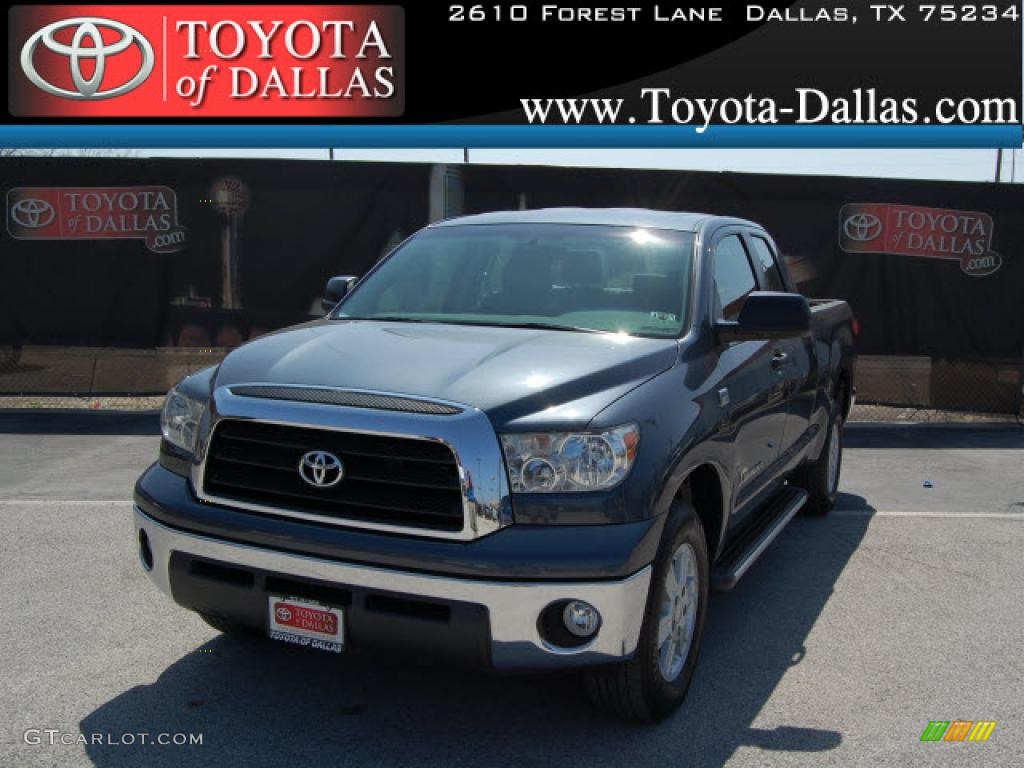 2008 Tundra SR5 Double Cab - Slate Gray Metallic / Graphite Gray photo #1