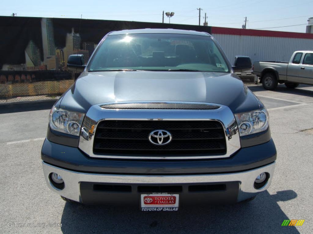 2008 Tundra SR5 Double Cab - Slate Gray Metallic / Graphite Gray photo #2