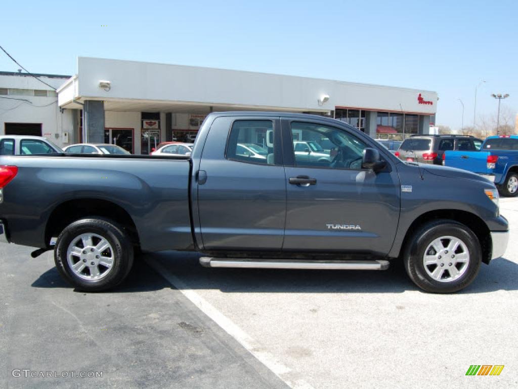 2008 Tundra SR5 Double Cab - Slate Gray Metallic / Graphite Gray photo #4