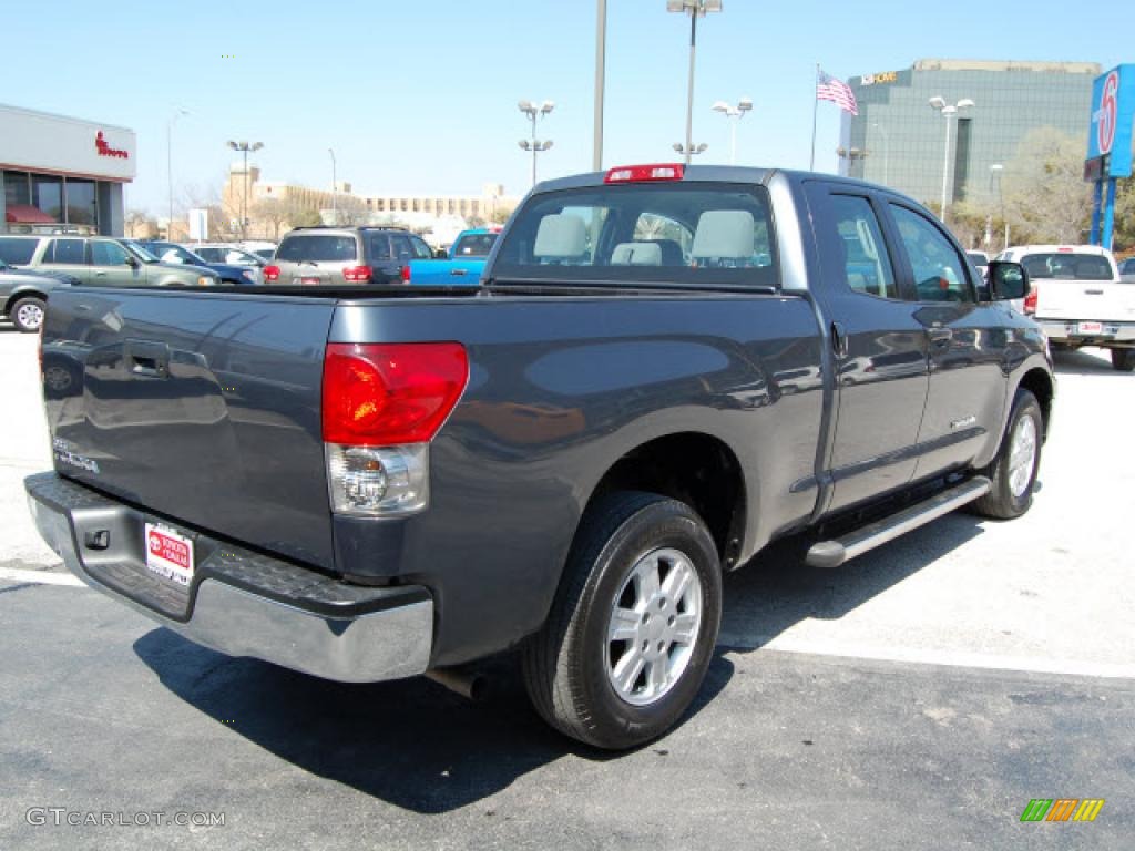 2008 Tundra SR5 Double Cab - Slate Gray Metallic / Graphite Gray photo #5