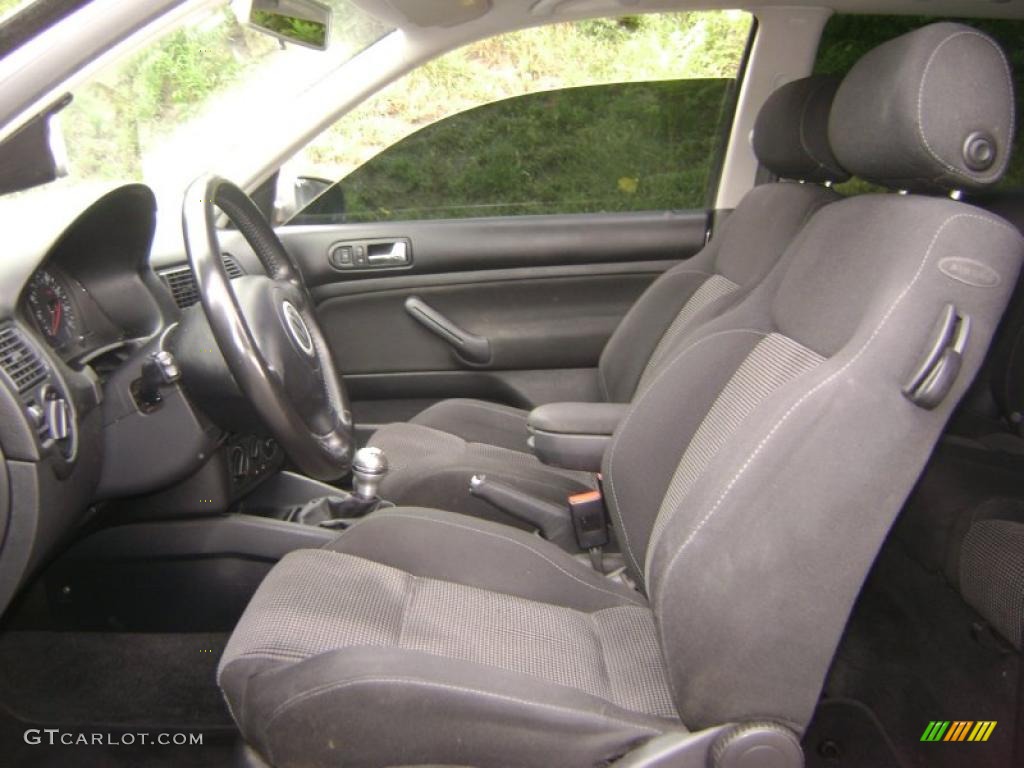 2005 GTI 1.8T - Silverstone Grey Metallic / Black/Red photo #14