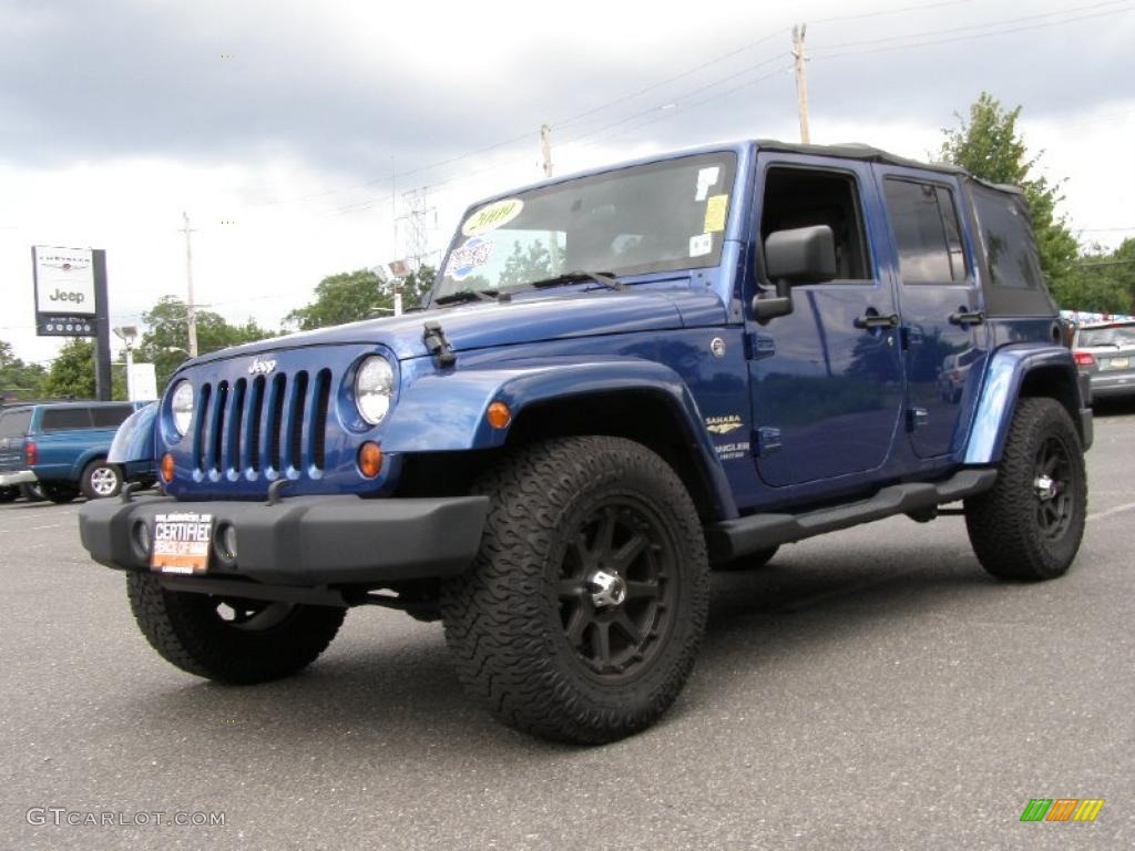 Deep Water Blue Pearl Jeep Wrangler Unlimited