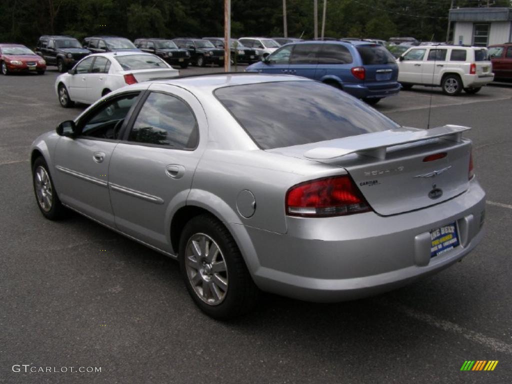 2004 Sebring LXi Sedan - Bright Silver Metallic / Dark Slate Gray photo #5