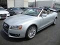 Ice Silver Metallic - A5 2.0T quattro Convertible Photo No. 2