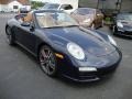 2011 Dark Blue Metallic Porsche 911 Carrera S Cabriolet  photo #4