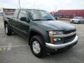 2004 Dark Green Metallic Chevrolet Colorado LS Extended Cab  photo #4