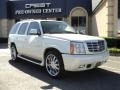2004 White Diamond Cadillac Escalade   photo #1