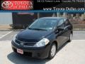 2009 Super Black Nissan Versa 1.8 S Sedan  photo #1