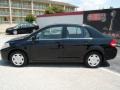 2009 Super Black Nissan Versa 1.8 S Sedan  photo #8