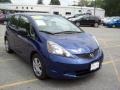 2009 Blue Sensation Pearl Honda Fit   photo #1