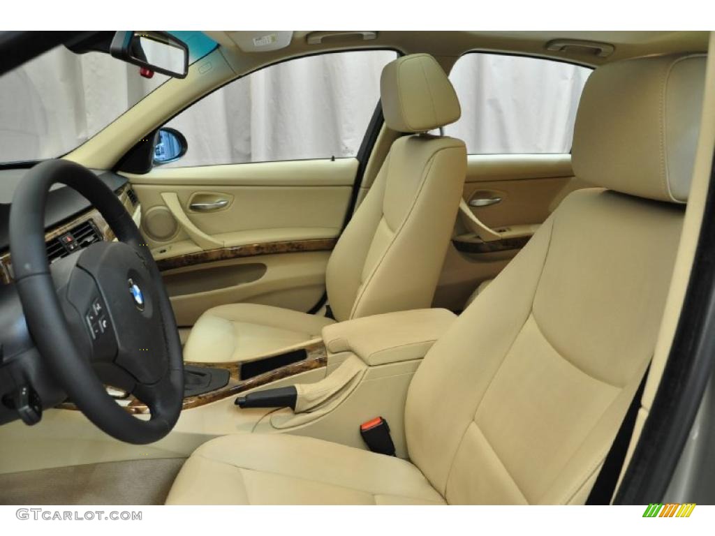 2007 3 Series 328xi Sedan - Platinum Bronze Metallic / Beige photo #12
