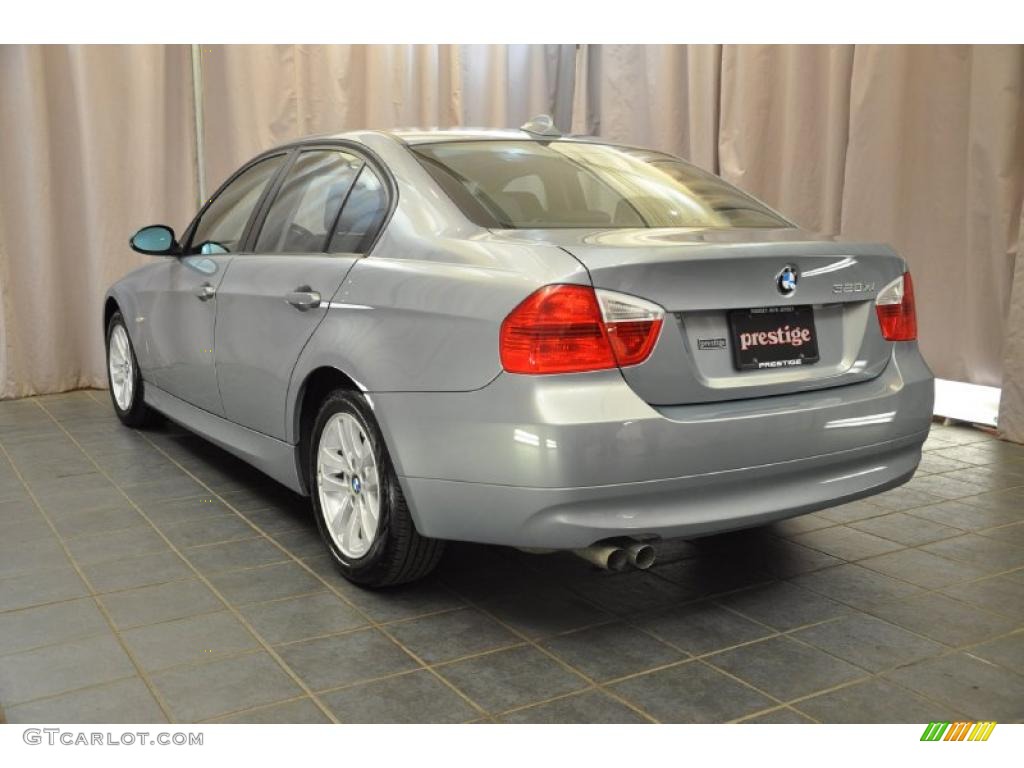 2007 3 Series 328xi Sedan - Arctic Metallic / Beige photo #4