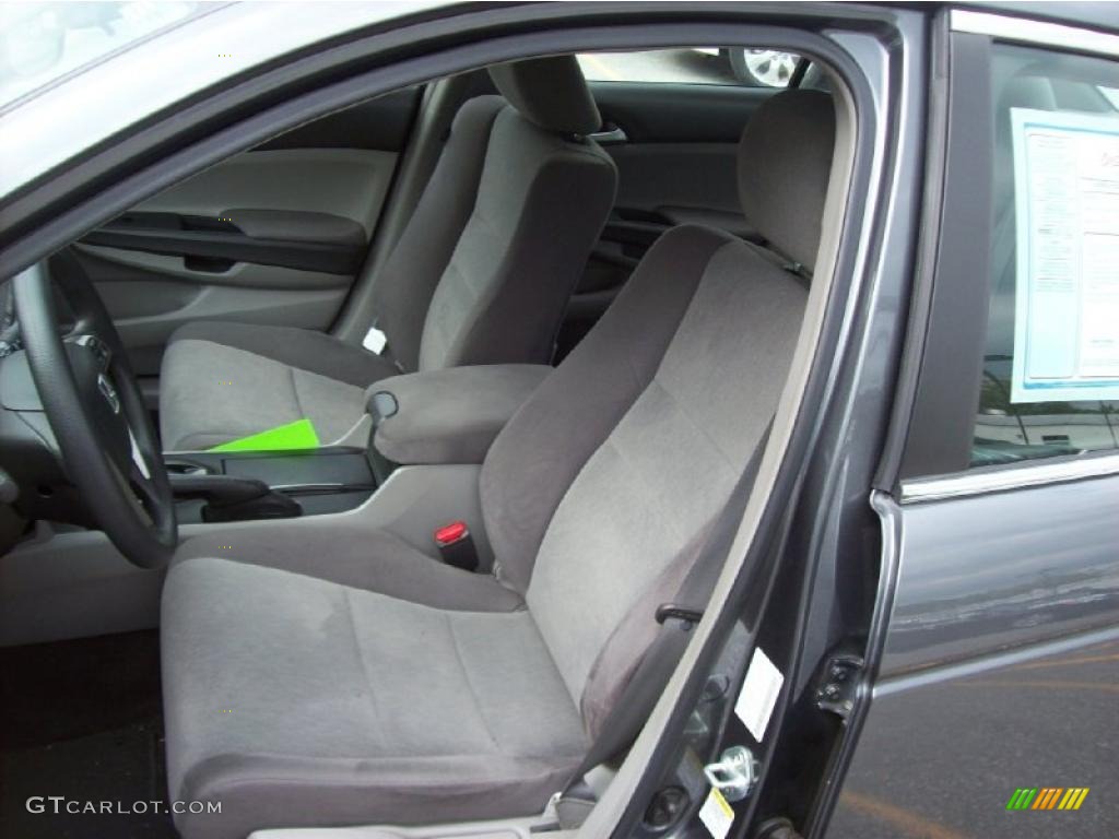 2008 Accord LX Sedan - Polished Metal Metallic / Gray photo #6