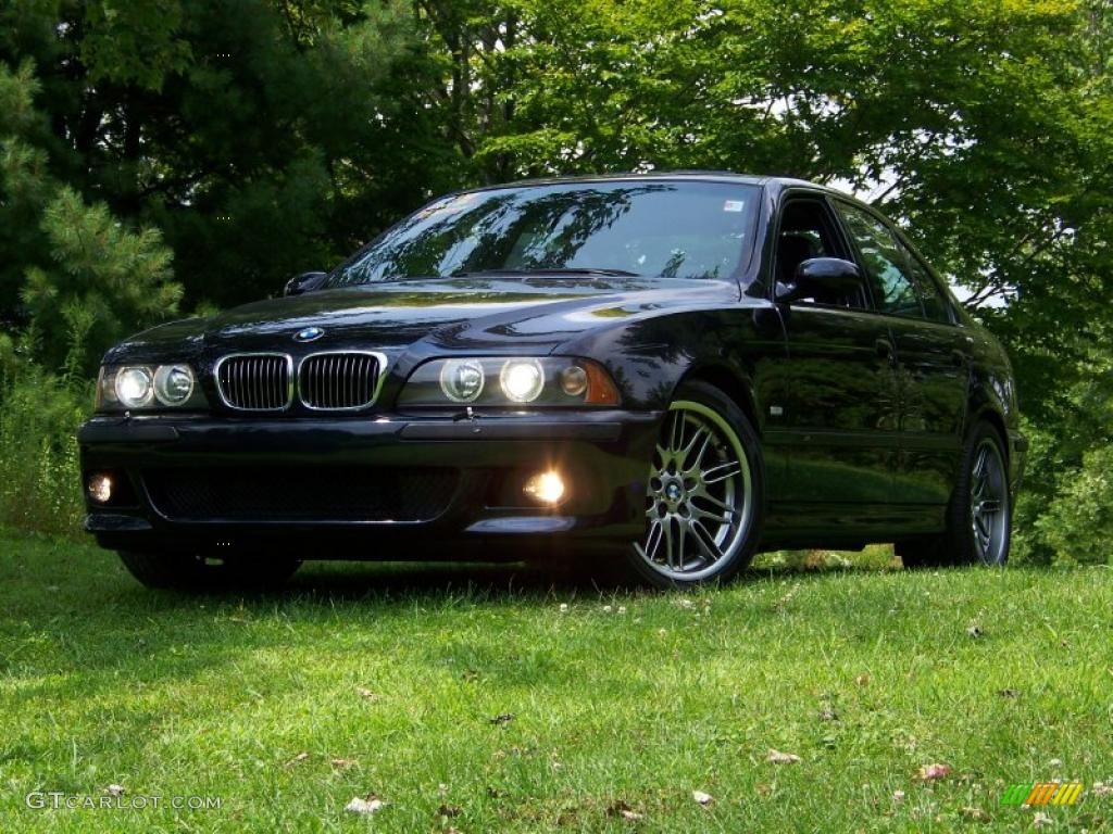 2002 M5  - Jet Black / Black photo #1