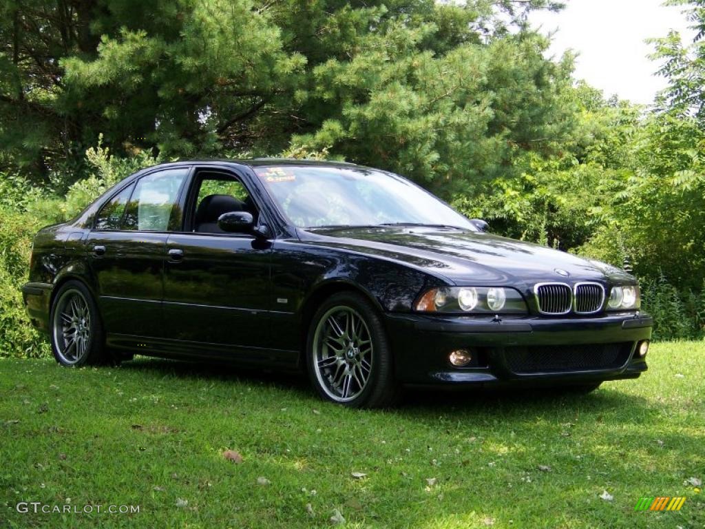 2002 M5  - Jet Black / Black photo #3